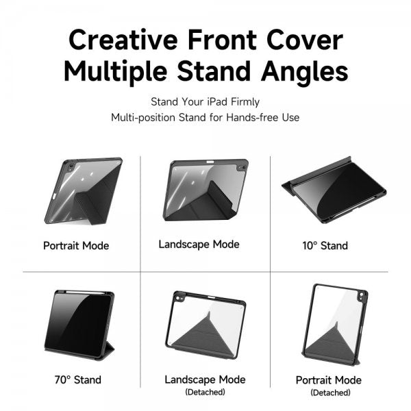 Dux Ducis iPad 10.9 (gen. 10)/iPad 11 (A16) Cover Magi Series Sort