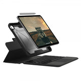 Urban Armor Gear (UAG) iPad 10.9 (10. generation)/iPad 11 (A16) Etui Robust Bluetooth-tastatur med touchpad Nordisk Sort