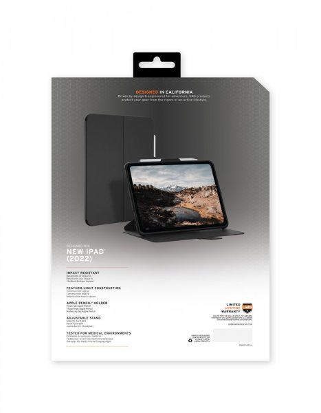 Urban Armor Gear (UAG) iPad 10.9 (10. gen)/iPad 11 (A16) Cover Scout Folio Sort