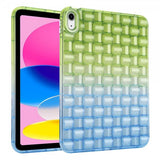 iPad 10.9 (gen. 10)/iPad 11 (A16) Braided Cover Grøn Blå