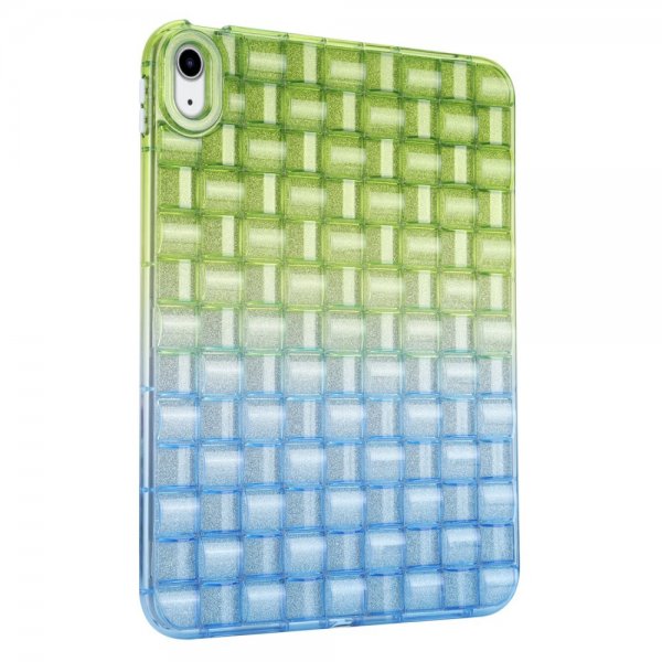 iPad 10.9 (gen. 10)/iPad 11 (A16) Braided Cover Grøn Blå
