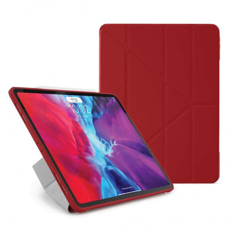 Pipetto iPad Pro 12.9 (gen 4/5/6) Origami Etui Rød