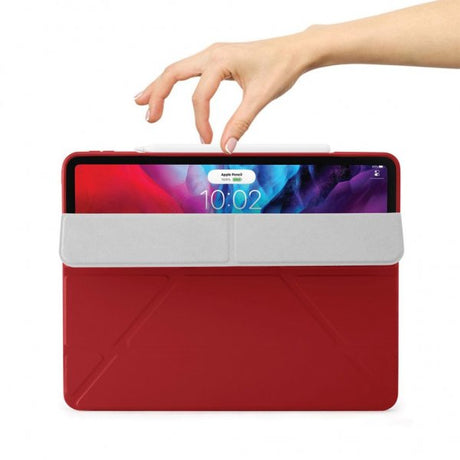 Pipetto iPad Pro 12.9 (gen 4/5/6) Origami Etui Rød