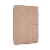Pipetto iPad 10.9 (10. gen)/iPad 11 (A16) Cover Origami No3 Pencil Case Rosaguld