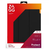 ZAGG iPad Air 13 (M2/M3) Cover Crystal Palace Folio Sort Transparent