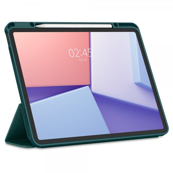Spigen iPad Air 13 (M2/M3/M4) Cover Urban Fit Midnight Green