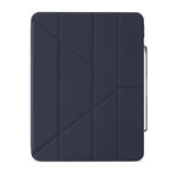 Pipetto iPad Air 13 (M2/M3/M4) Cover Origami No3 Pencil Case Mørkeblå
