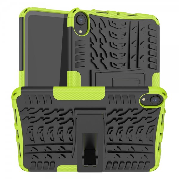 iPad mini (gen 6)/iPad mini (A17 Pro) Cover Dækmønster Stativfunktion Grøn