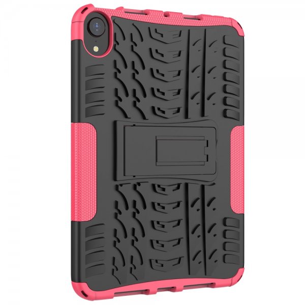 iPad mini (gen 6)/iPad mini (A17 Pro) Cover Dækmønster Stativfunktion Magenta