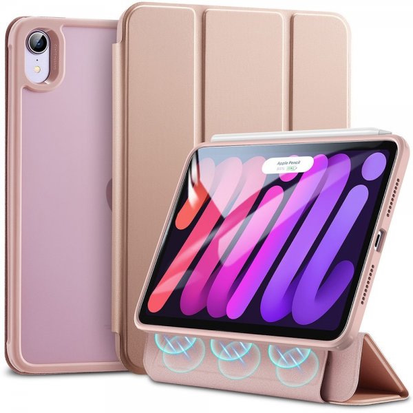ESR iPad mini (gen. 6)/iPad mini (A17 Pro) cover Rebound Hybrid Rosaguld