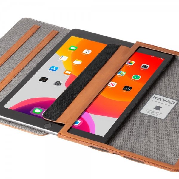 KAVAJ iPad Pro 11 (gen 2/3/4) Cover Hamburg Brun