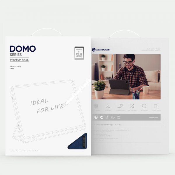 Dux Ducis iPad Pro 11 (M4/M5) Cover DOMO Series Blå