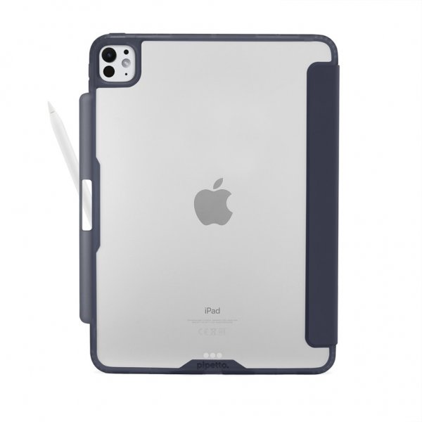Pipetto iPad Pro 11 (M4/M5) Cover Origami No3 Pencil Case Mørkeblå