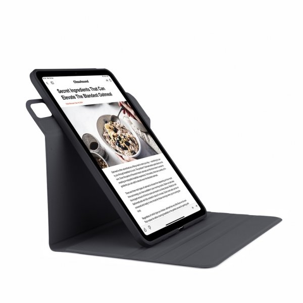 Pipetto iPad Pro 11 (M4/M5) Etui Origami No5 Rotating Folio Case Sort