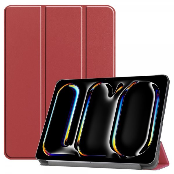 iPad Pro 11 (M4/M5) Cover Trifold Rød