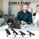 4smarts iPad Pro 11 (M4/M5) Cover Rugged Etui Grip Sort