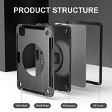 4smarts iPad Pro 11 (M4/M5) Cover Rugged Etui Grip Sort