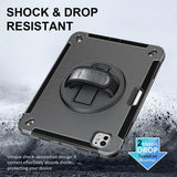 4smarts iPad Pro 11 (M4/M5) Cover Rugged Etui Grip Sort