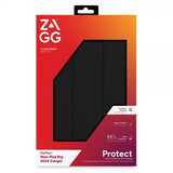 ZAGG iPad Pro 13 (M4/M5) Cover Crystal Palace Folio Sort Transparent