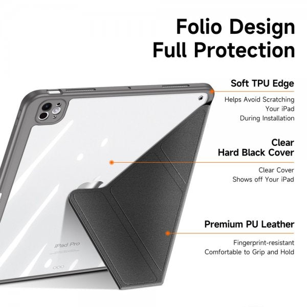 Dux Ducis iPad Pro 13 (M4/M5) Cover Magi Series Grå
