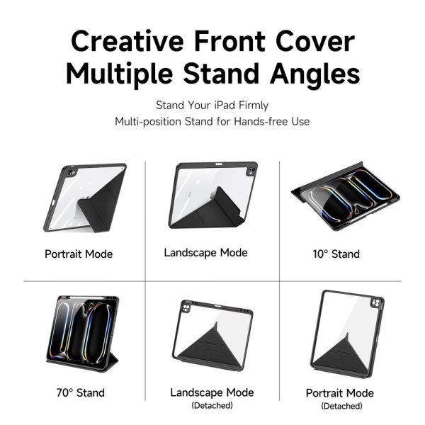 Dux Ducis iPad Pro 13 (M4/M5) Cover Magi Series Sort