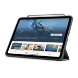 Pipetto iPad Pro 13 (M4/M5) Cover Origami No3 Pencil Case Grå