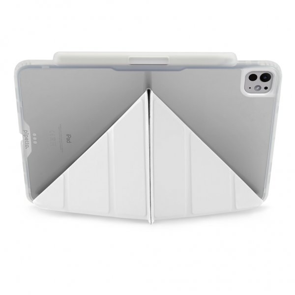 Pipetto iPad Pro 13 (M4/M5) Cover Origami No3 Pencil Case Hvid