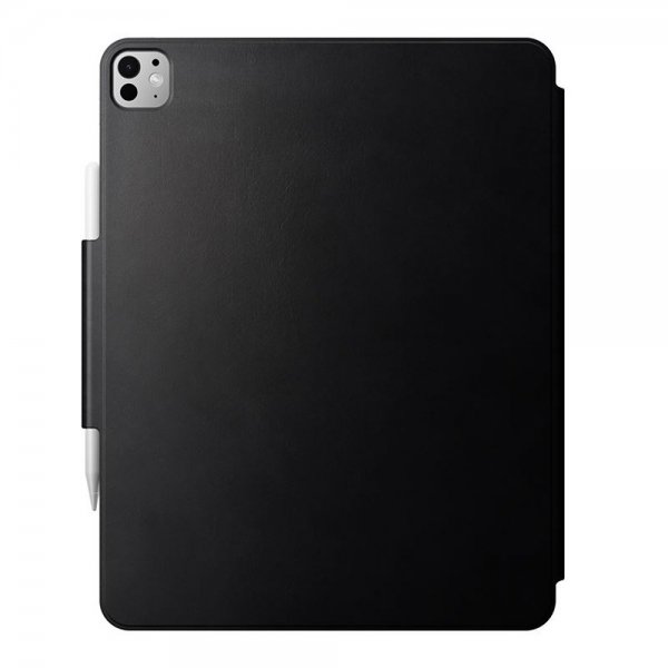 Nomad iPad Pro 13 (M4/M5) Futteral Læder Folio Sort