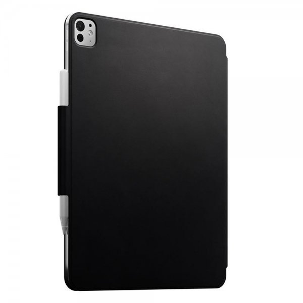 Nomad iPad Pro 13 (M4/M5) Futteral Læder Folio Sort