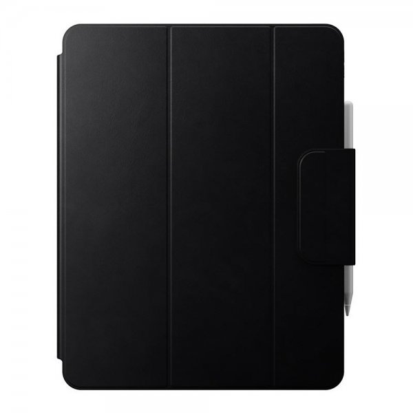 Nomad iPad Pro 13 (M4/M5) Futteral Læder Folio Sort