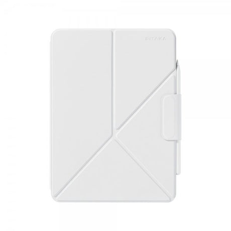 Pitaka iPad Pro 13 (M4/M5) Cover MagEZ Folio 2 Hvid