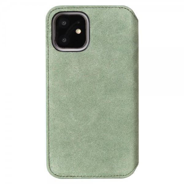 Krusell iPhone 11 Cover Broby PhoneWallet Olive