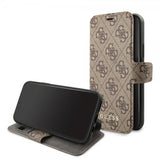 Guess iPhone 11 Cover Monogram Brun
