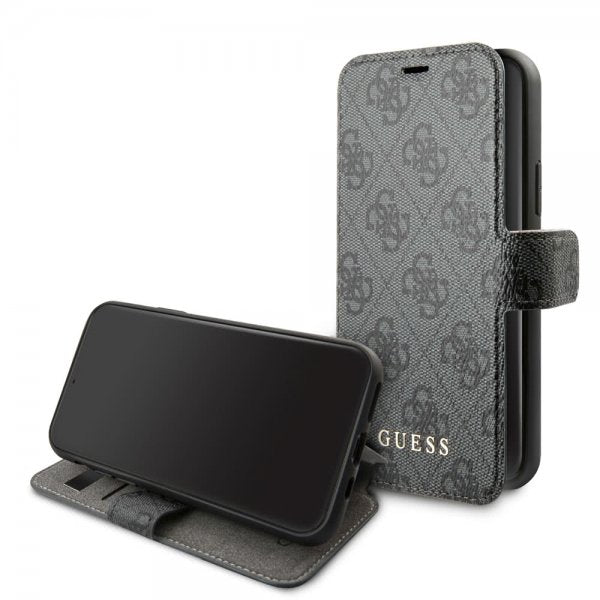 Guess iPhone 11 Cover Monogram Grå