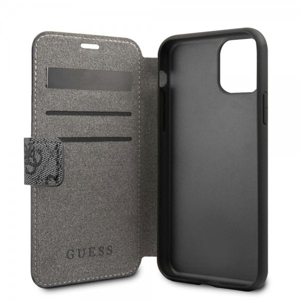 Guess iPhone 11 Cover Monogram Grå