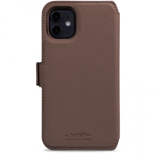 holdit iPhone 11 Pung etui Magnet Stockholm Dark Brown
