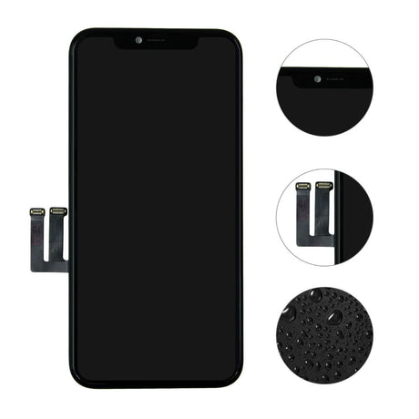 iPhone 11 LCD-skærm renoveret - Sort