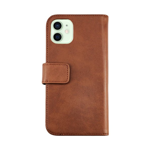 Rvelon iPhone 11 Cover Ægte Læder Brun