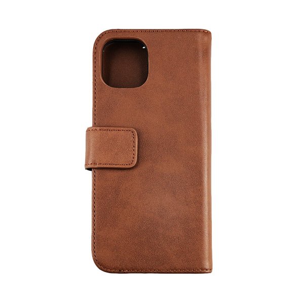 Rvelon iPhone 11 Cover Ægte Læder Brun