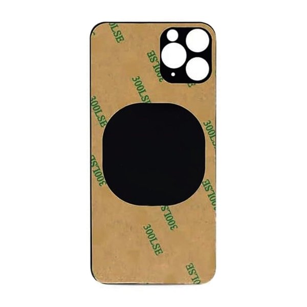 iPhone 11 Pro Bagside Glas - Sort