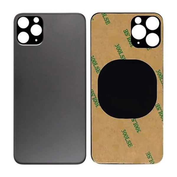 iPhone 11 Pro Bagside Glas - Sort