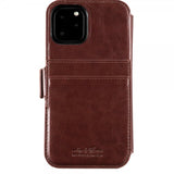 holdit iPhone 11 Pro Etui Berlin Aftageligt Cover Mørkebrun