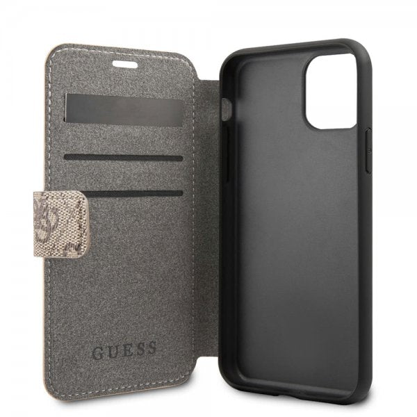 Guess iPhone 11 Pro Cover Monogram Brun