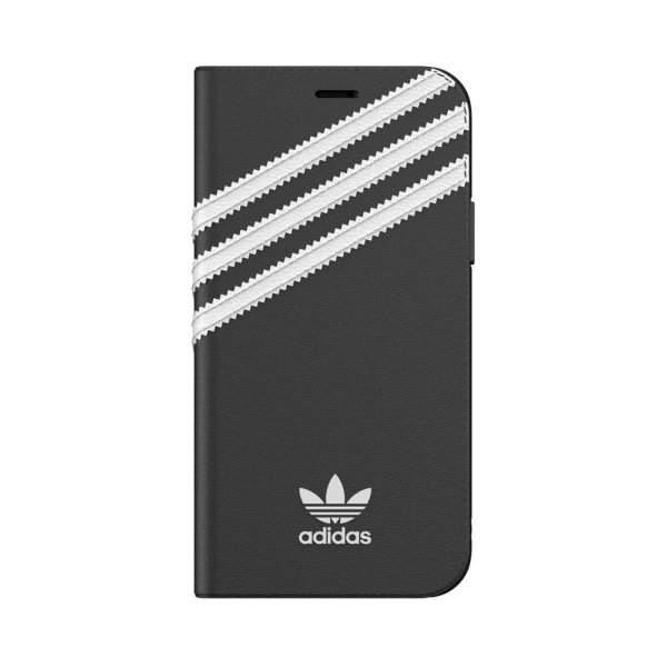 Adidas iPhone 11 Pro Cover ELLER Booklet Case Sort Hvid