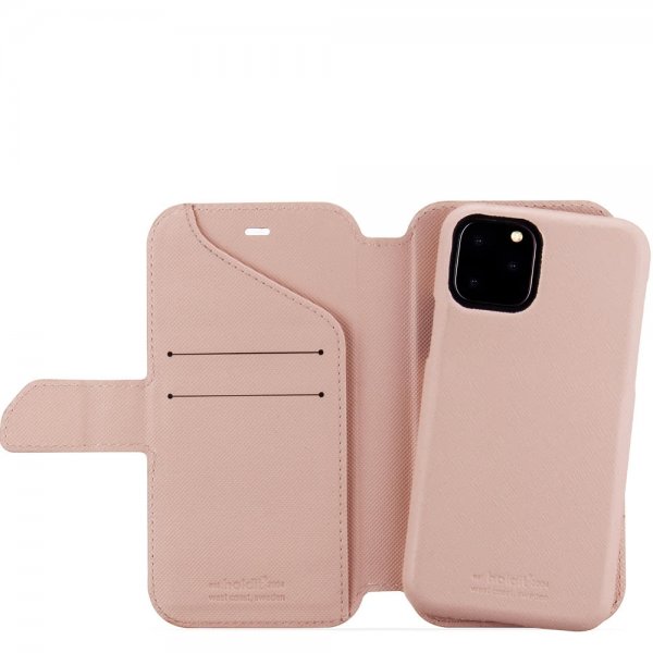 holdit iPhone 11 Pro Etui Stockholm Aftagelig Skal Rosa