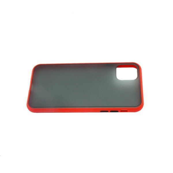 iPhone 11 Pro Max Cover Stødsikker TPU Rød Sort