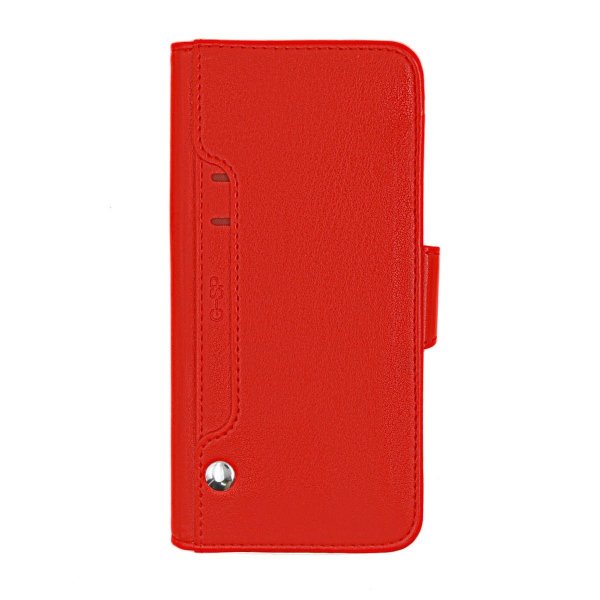 iPhone 11 Pro Max Etui Udfoldeligt Kortrum Rød