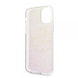 Guess iPhone 11 Pro Max Cover Glitter Circle Rosegold