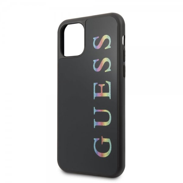 Guess iPhone 11 Pro Max Cover med Logo Sort
