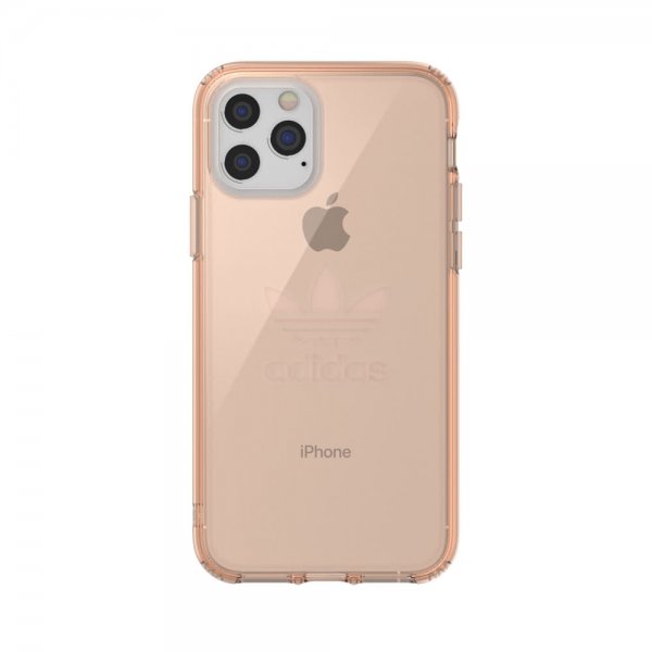 Adidas iPhone 11 Pro Max Skal ELLER Protective Clear Case FW19 Rosaguld